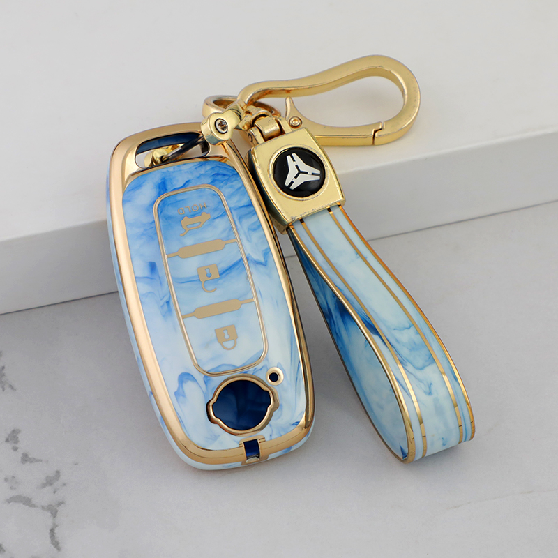 Blue+Key Chain