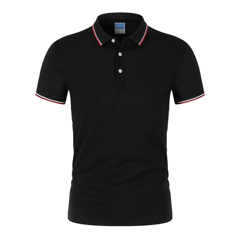 फ़ैक्टरी लघु आस्तीन 100% कॉटन ओम पुरुषों की गोल्फ टी-शर्ट कैमिसास टी-शर्ट कस्टम लोगो पुरुषों की पोलो शर्ट
