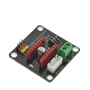 Hot DRV8825 A4988 3D-Drucker 42 Schrittmotor-Treibers teuerung Erweiterungs schutz modul für Ardu R3-Rampen 1.4 DC-Motor treiber - Product Image 3