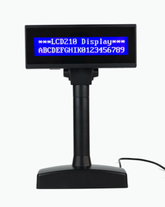 LCD210A 2 линии многоязычный дисплей клиента 40 символов ЖК-дисплей для розничного магазина - Product Image 1