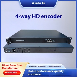 8-Way HD Encoder per Live Audio Video Streaming H264 H265 RTSP UDP RTMP per IPTV sistema TV trasmissione in diretta - Product Image 5