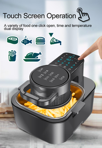 Digital air Fryer Oven <strong>Temperature</strong> <strong>Controls</strong> Broil Dehydrate More for Quick, Easy Meals Pressure Fryer Chicken Cooker <strong>Timer</strong> - Product Image 2