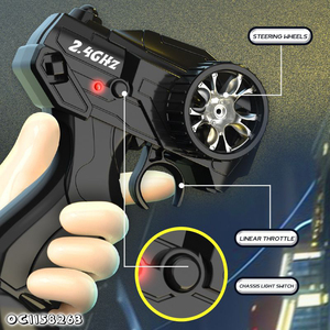 Radyo kontrollü çocuk oyuncağı toptan Rc Drift 1:24 ölçekli uzaktan kumanda araba modelleri çocuklar için yarış oyunu kiti renk pembe - Product Image 5