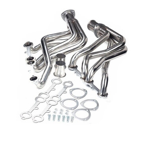 Performance Racing Parts for 73-85 Chevy/GMC Small Block Long Tube <strong>1</strong>-5/<strong>8</strong> 2WD/4WD Stainless Exhaust <strong>Header</strong> - Product Image 3