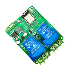 DC7-28/5V alimentatore ESP8266 scheda di sviluppo Wifi modulo relè Dual Way 30A ESP-12F scheda di sviluppo - Product Image 1