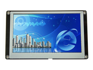 4.3 inç programlanabilir akıllı TFT LCD modül desteği endüstriyel kontrolör için kapasitif dokunmatik panel ile RS232 RS485 TTL