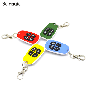 SMG-080 433MHz código fijo control remoto para puerta de garaje puerta mando transmisor fob - Product Image 1