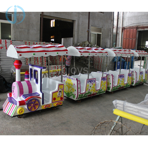 รถไฟไฟฟ้าแฮปปี้สไตล์คลาสสิกสำหรับสวนสนุกรถไฟติดตามโธมัส - Product Image 3