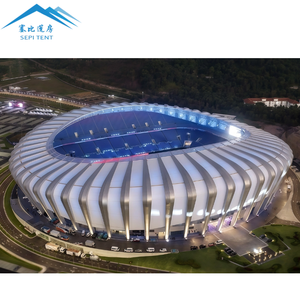 Sang trọng pvdf PTFE etfe bìa vải cấu trúc màng bóng đá sân vận động tẩy trắng Lều Windproof thể thao tòa lều - Product Image 1