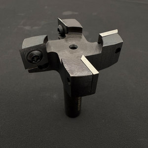 S12.7xD50.8xH65-4T 12mm 1/2&quot; Shank Replaceable Blade Planing Bit <strong>CNC</strong> Router Bit <strong>Set</strong> - Product Image 1