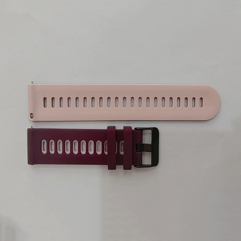 wine red and pink