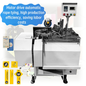 Máquina de enhebrado elástico de etiquetas colgantes automática de etiquetas