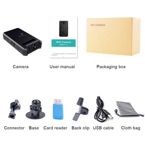 迷你摄像机WiFi 1080P HD无线IP微型摄像机远程监控器微型录像机运动检测夜视迷你摄像机 - Product Image 6