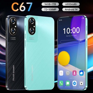 2024新款定制散装手机C67中国原装无品牌手机批发安卓智能手机解锁便宜