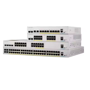C1000-24T-4X-L CIS co 24-Port Gigabit Ethernet mạng chuyển đổi với 4x1 gam SFP uplinks cũ ban đầu C1000 Thiết bị chuyển mạch - Product Image 4