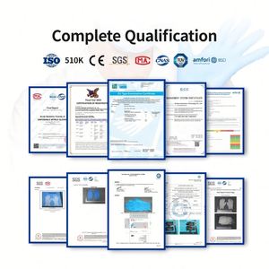 8mil 9mil שחור nitrile כבד החובה מכונאי בטוח עבודה tutuff לאבקת לטקס ללא כפפות ניטריל - Product Image 2