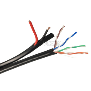 厂家直销供应305米室外局域网稳定快速UTP FTP SFTP Cat5 CAT5E电缆带电源线 - Product Image 2