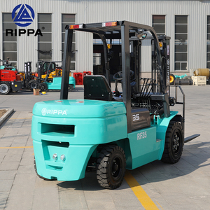Precio barato Todo Tterreno Carretilla elevadora 3 Ton 3,5 Ton 5 Ton 6M Altura de elevación Carretilla elevadora diesel con para carga y descarga - Product Image 2