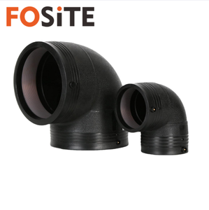 ที่มีคุณภาพดี HDPE ท่อ45องศาข้อศอก HDPE อุปกรณ์ท่อสำหรับน้ำท่อพลาสติกเชื่อมต่อกับขนาดที่แตกต่างกัน - Product Image 3