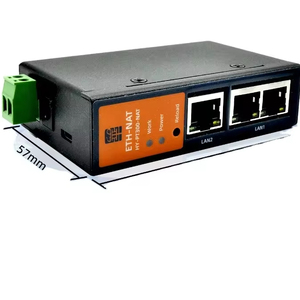 Convertidor de dirección IP de segmento cruzado de PLC Acoplador de red Nat Módulo de mapeo de puerta de enlace de ETH-NAT PT300 - Product Image 1