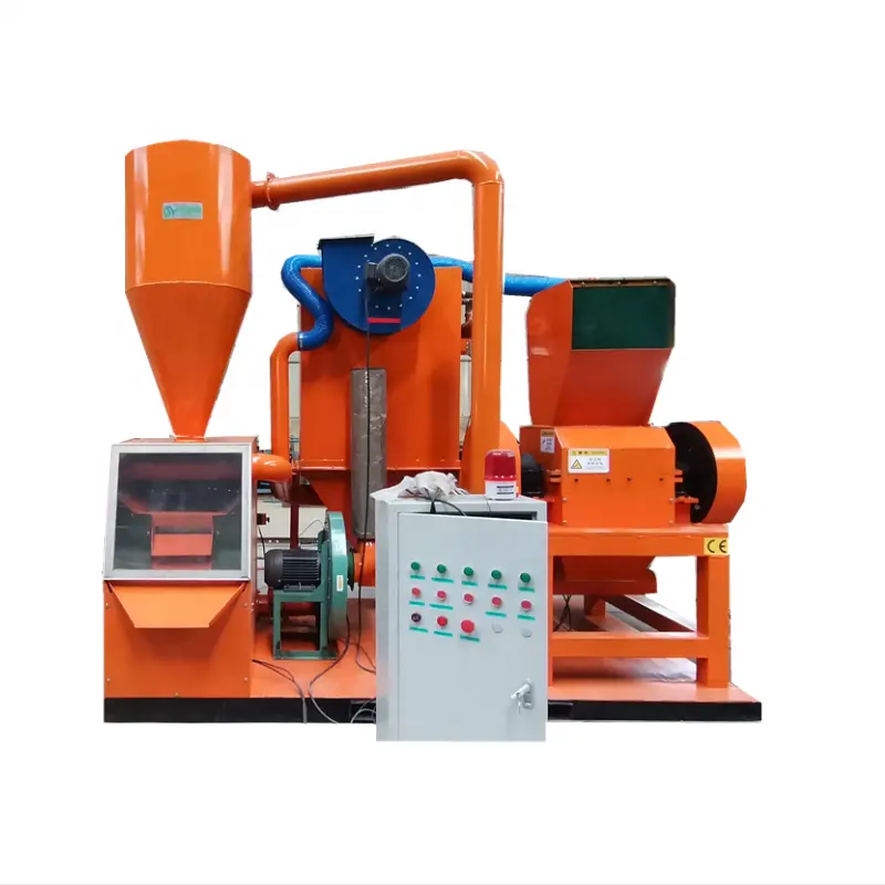 Waste Cable Separator Scrap Copper Wire Granulator Separator Recycling Machine