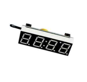 3 in 1 Diy Digitaluhr-Temperaturspannungs-Kit DS3231SN 5-30V DC DIY elektronisch Rot Blau Grün LED-Takt modul - Product Image 1