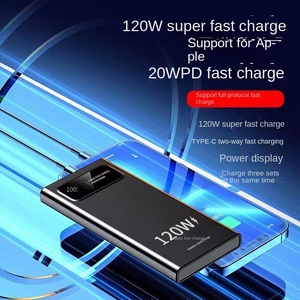 Super Fast 120W Charging Large 10000mAh Capacity Portable Power Bank <strong>Type</strong>-C <strong>Input</strong> for Mobile <strong>Devices</strong> - Product Image 5