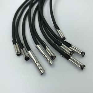 Cuerda de púas elástica de 2mm Cuerda redonda elástica con púas de metal dobles plateadas para hacer máscaras - Product Image 4