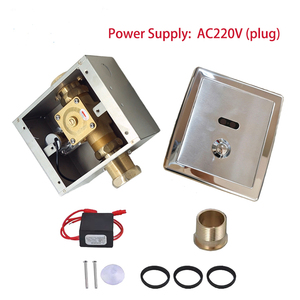 Sensor de descarga de inodoro comercial para automóvil, válvula de descarga de doble botón de ahorro de agua para inodoro - Product Image 4