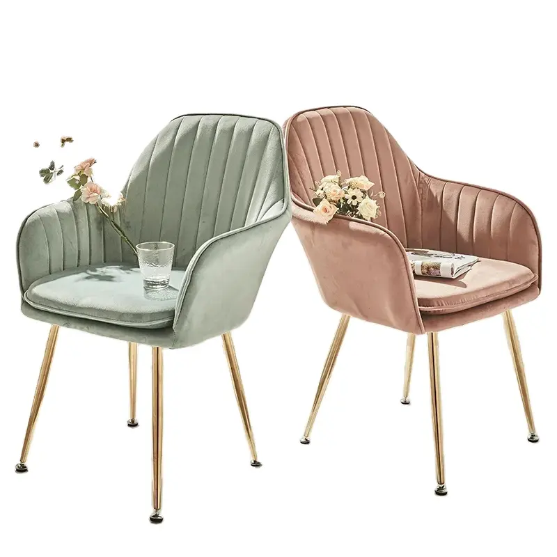 Italie Design patchwork chaise de loisirs tissu chaise de salle à manger canapé de salon