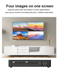 Precio barato MVP-4100PLUS 4K Ultra HD 1x 4 procesador de pared de video LED - Product Image 4
