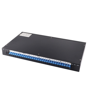 Shenzhen Factory 16 32 15 110 puertos Panel de conexión de metal Cable de fibra óptica tipo F vertical para WiFi IP utilizado en redes FTTH - Product Image 3