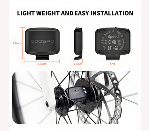 Bicycle <strong>Cadence</strong> <strong>Sensor</strong> Waterproof ANT+and Bluetooth Function Bicycle Computer Speed <strong>Sensor</strong> - Product Image 5