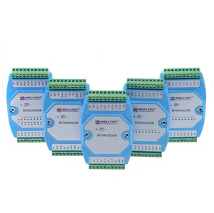 8DI 8DO数字输入输出模块光耦合器隔离RS485 MODBUS RTU通信模块WP8028ADAM