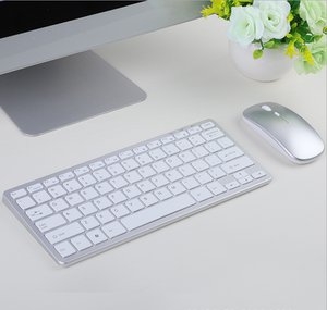 2.4GHz Rechargeable Wireless <strong>Keyboard</strong> Set Ultra-Thin Portable Wireless <strong>Keyboard</strong> and <strong>Mouse</strong> for PC Desktop <strong>Computer</strong> Notebook - Product Image 2