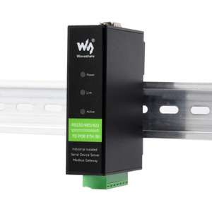 Tipo isolato di grado industriale RS232/485/422 a RJ45 Ethernet modulo porta seriale server POE Modbus gateway - Product Image 3