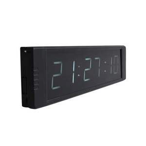1'' White Mini <strong>LED</strong> Digital Electric <strong>Timer</strong> HH:MM:SS <strong>Display</strong> 12/24 Hour Wall Desk Clock With Count up Countdown Functions - Product Image 3