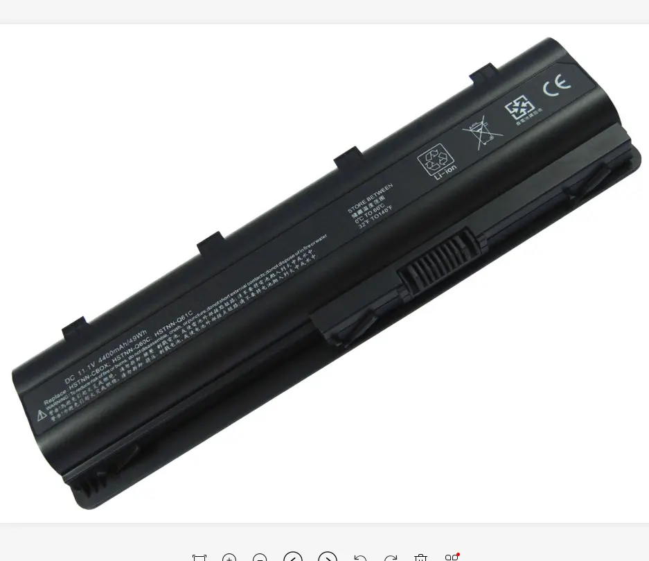 Fabrication de batterie pour ordinateur portable 6 cellules pour HP MU06 593553 001 Pavilion DV3 DV5 DV DV7 DV8 G4 G6 G7 Ordinateur Portable batterie