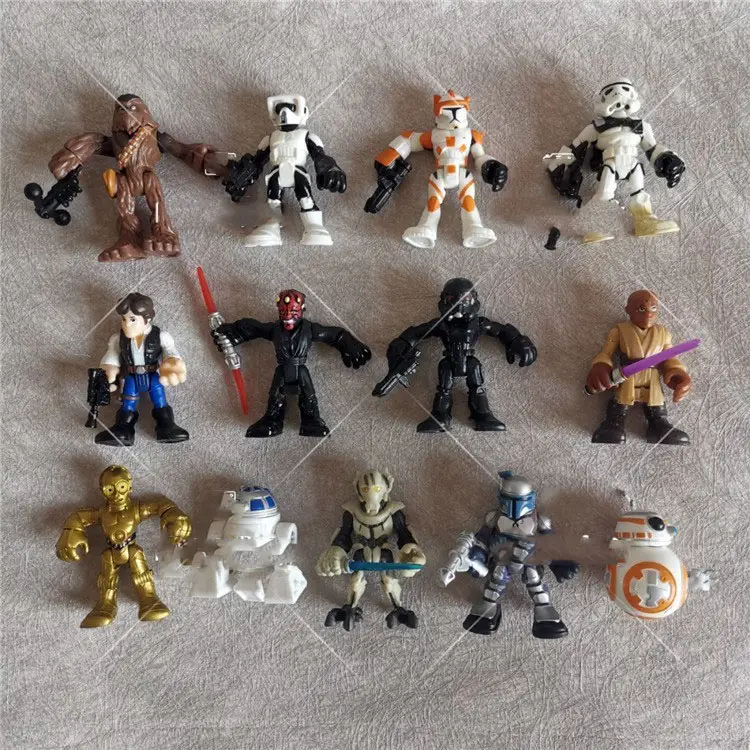 Figuras de acción de Luke, modelos de Star Wars, clon Trooper 3, minifiguras de acción, juguete de bloques de construcción para niños