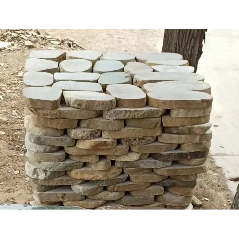 Hot sale wholesale factory supply big stepping stone slice for garden and walkway