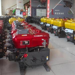 מנוע דיזל צילינדר יחיד 15hp 20 כ "ס 22 כ" ס 25hp 35hp קל להפעיל מנוע חשמלי