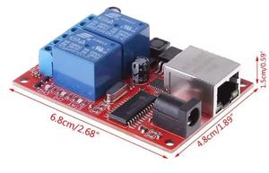 LAN <strong>Ethernet</strong> 2-Way Relay Board Delay Switch TCP/UDP Controller <strong>Module</strong> - Product Image 3
