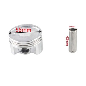 56mm khoan kích thước cho <span class=keywords><strong>bajaj</strong></span> <span class=keywords><strong>bm150</strong></span> <span class=keywords><strong>boxer</strong></span> bm 150 CT150 xe máy xi lanh Kit xe máy bộ phận động cơ nhôm xi lanh - Product Image 4