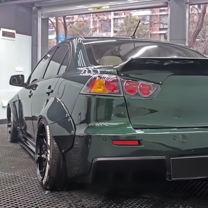 Mitsubishi lancer ex vücut kiti için geniş vücut tekerlek kaşları genişletilmiş çamurluklar hood EVO10 değişiklik ve yükseltme - Product Image 5