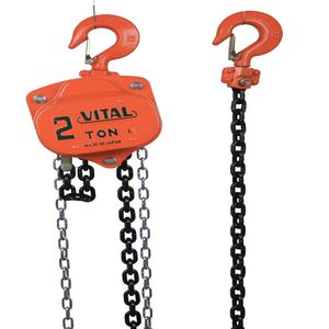 Chain <strong>Block</strong> 2 Ton 3 Ton 5 Ton Durable <strong>Pull</strong> Lift Vital Chain Lifter Manual VT Hoist for Construction Works - Product Image 1