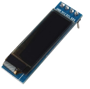 0,91 Zoll I2C/IIC Serielles 4-poliges OLED-Anzeige modul-WEISS