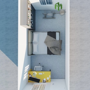 Customized Luxury 2-story Container <strong>Residence</strong>, Modern Mobile Prefabricated Light Steel Small House, Flat Packaging Villa - Product Image 6