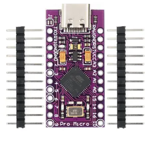 Pro Micro mit dem Bootloader ATmega32U4 5V/16MHz Modul Controller Mega32U4 Leonardo für Arduino - Product Image 2