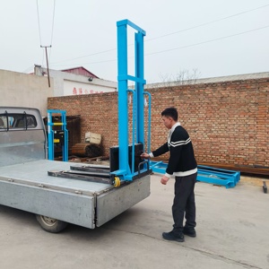 Telecomando sollevamento automatico carico e scarico manuale impilamento camion elettrico carrello elevatore portatile - Product Image 5