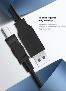 Özelleştirilmiş yazıcı kablo USB 3.0 baskı kablosu 10-20 metre kare port B video konferans harici güç kaynağı olmadan - Product Image 6